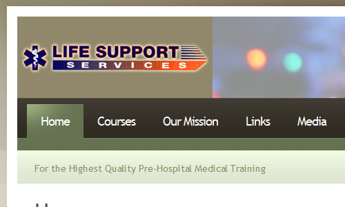 lifesupportservices Life Support Services Corporate Web Design